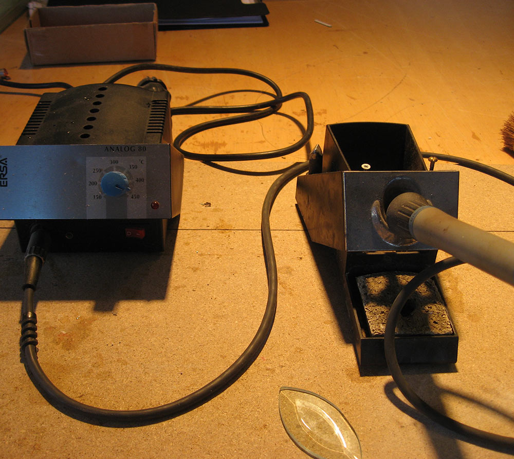 Lötwerkzeug.