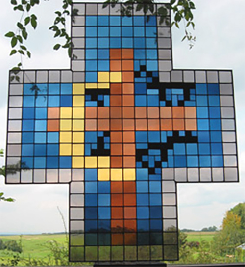 Das fertige Kunstwerk.